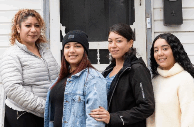 One of the many strong mothers in our community...