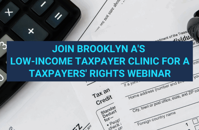 Webinar: Taxpayer's Rights - October 14th, 2020 at 5 pm