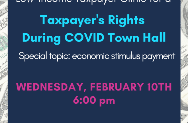 Taxpayers' Rights During COVID Town Hall