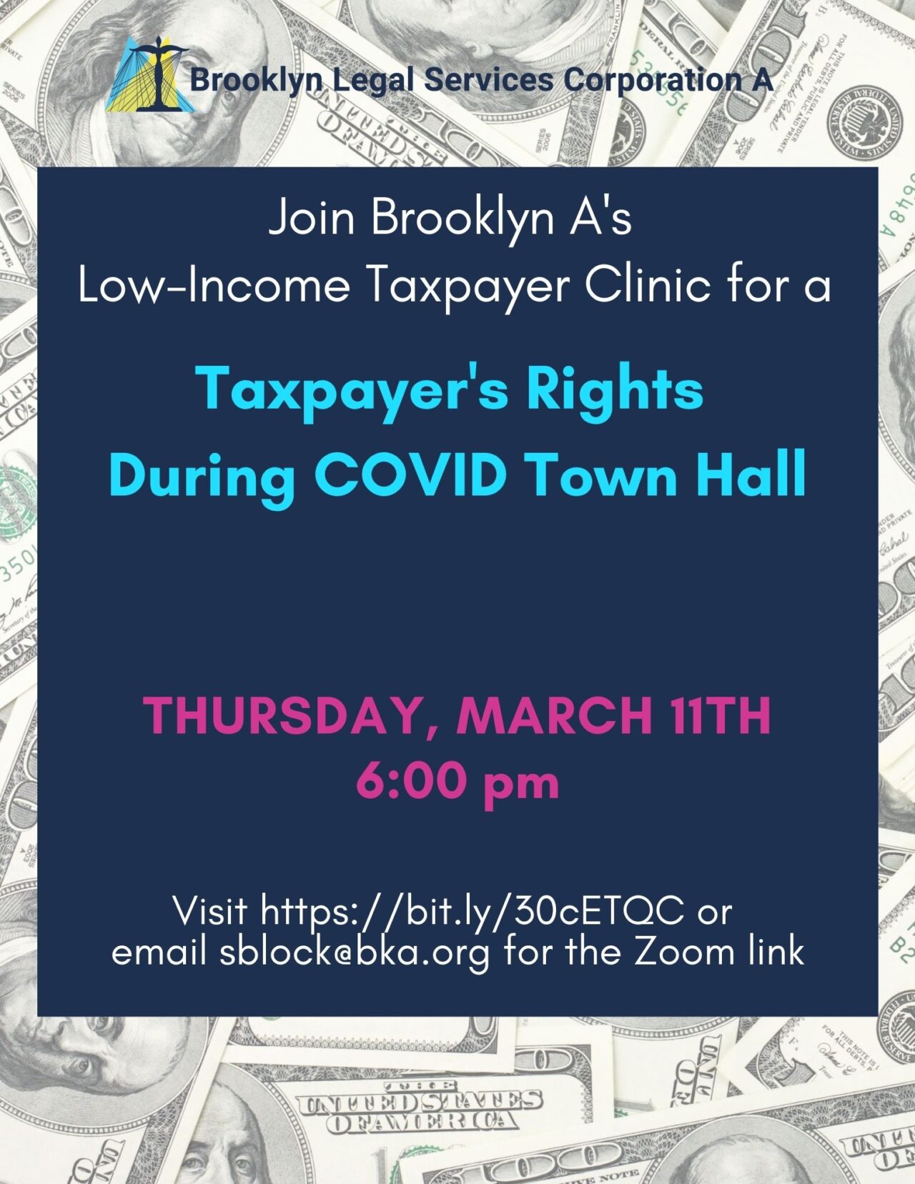 Image representation of Taxpayers' Rights During COVID Town Hall