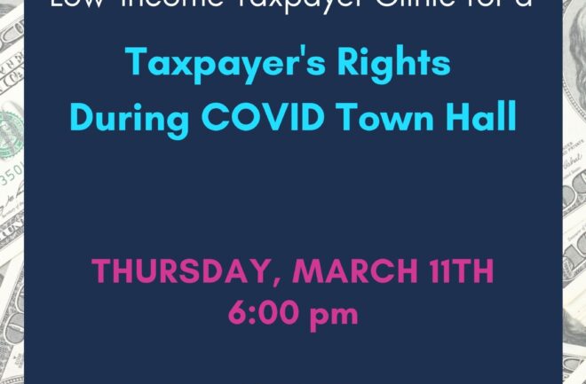 Taxpayers' Rights During COVID Town Hall