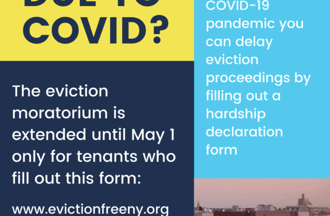 Know Your Rights! Tenant Hardship Declaration