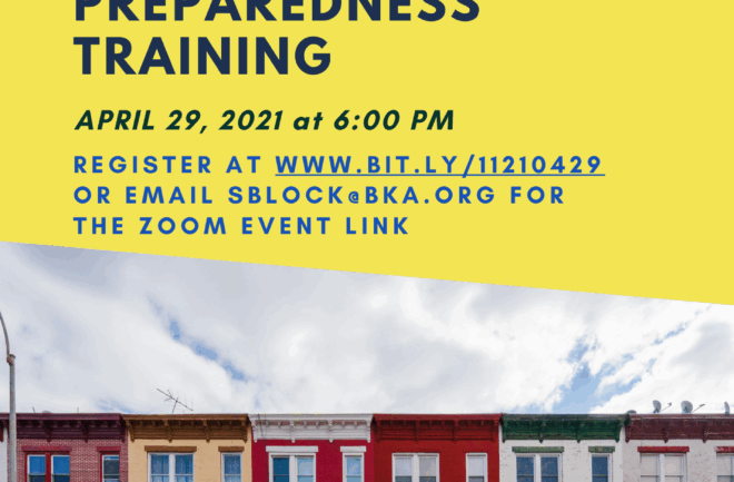 Homeowner's Rights and Disaster Preparedness Training