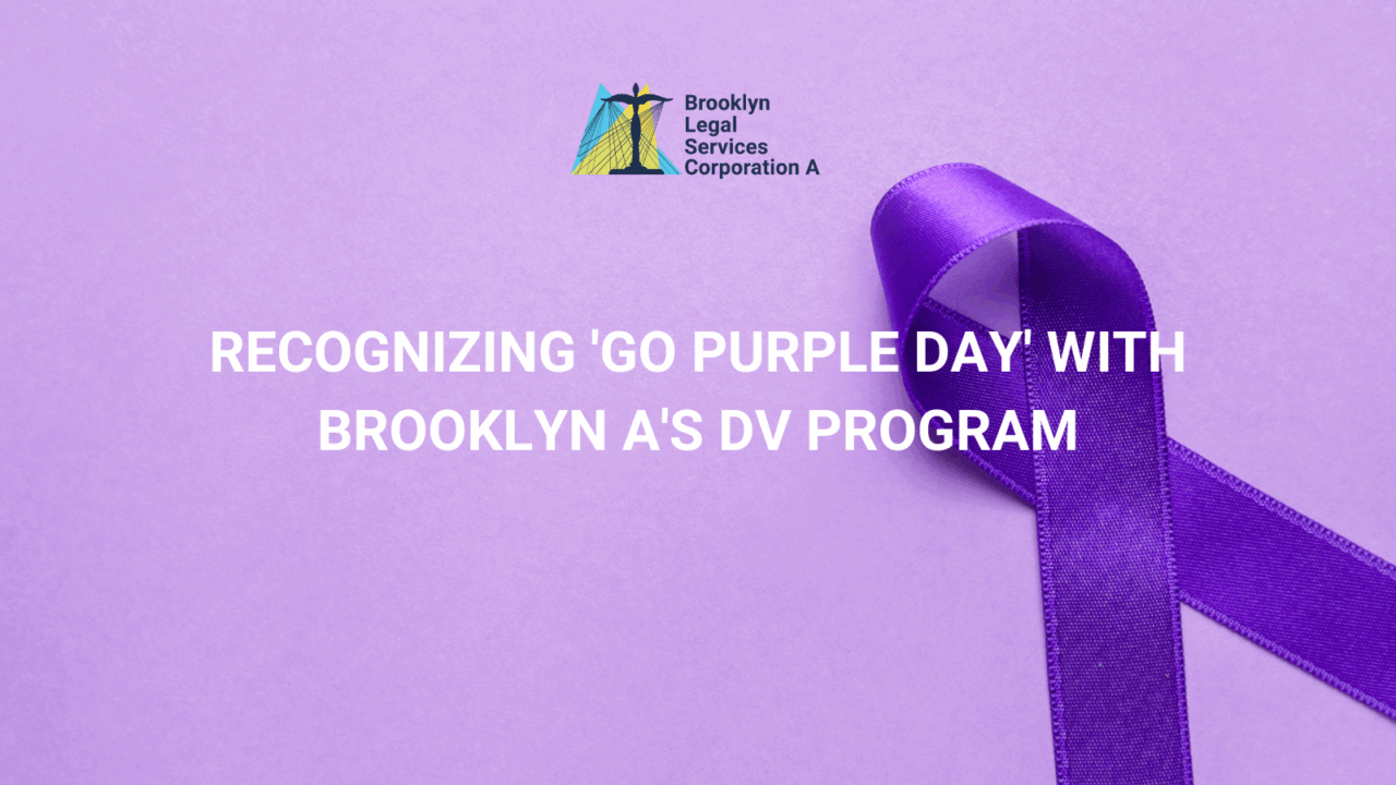 Image representation of Recognizing 'Go Purple Day' with Brooklyn A's DV Program