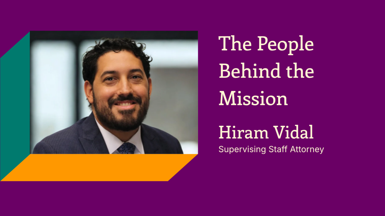Image representation of The People Behind the Mission: Hiram Vidal